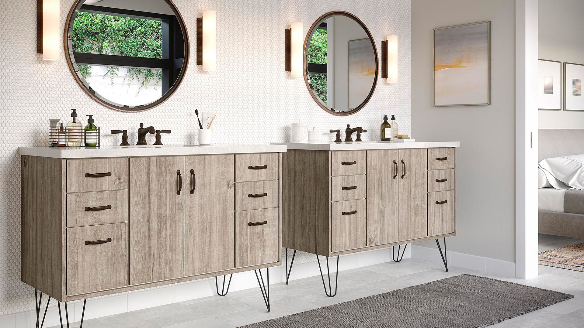 sydney duraform drift double vanity