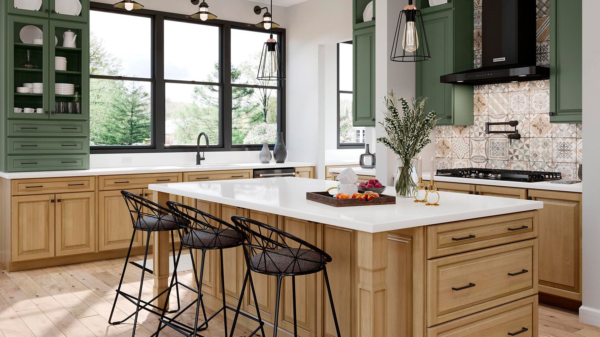 Edgeworth in Maple Rye and Painted Sage