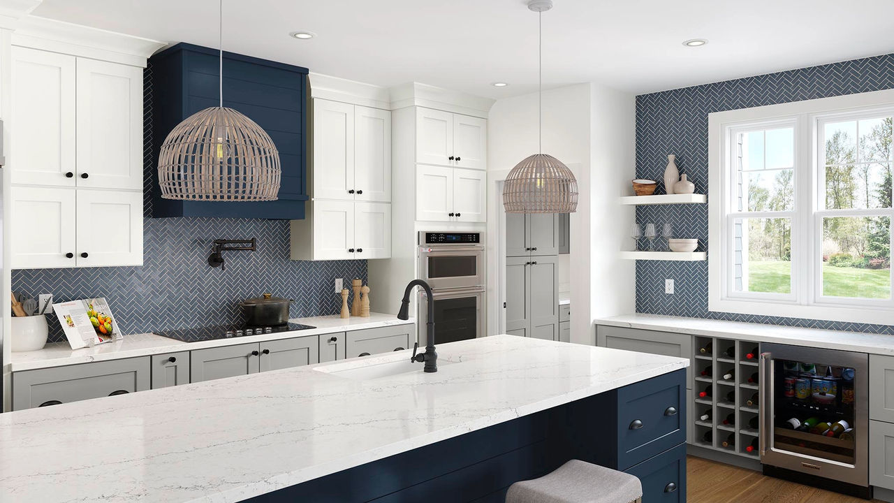 Brindley in Painted Linen & Painted Navy